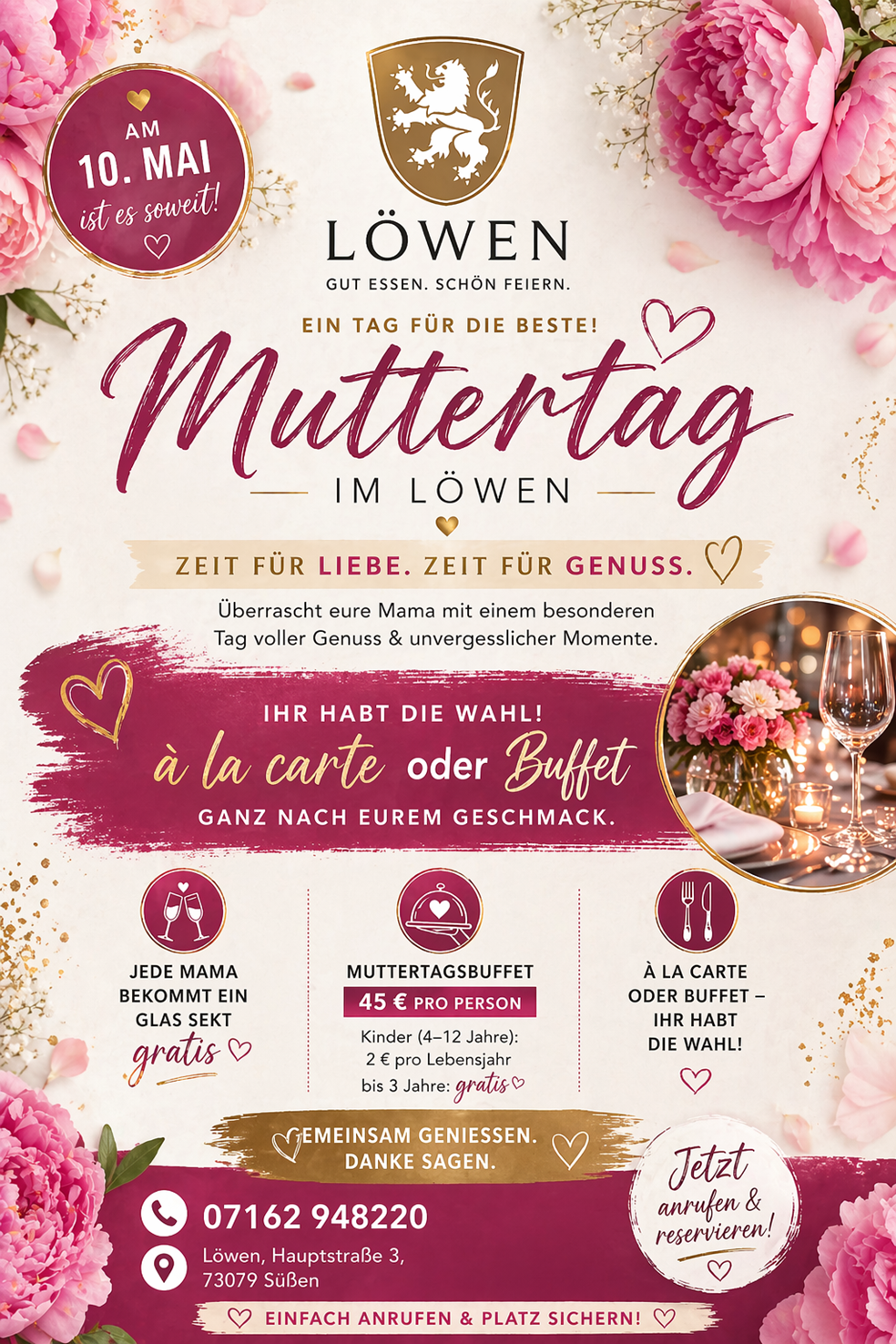 Muttertag im Löwen 2026